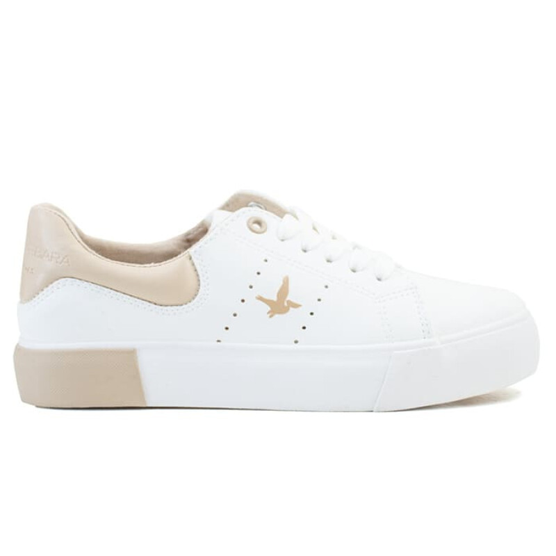 Championes Santa Barbara Ottawa de Mujer Blanco-beige