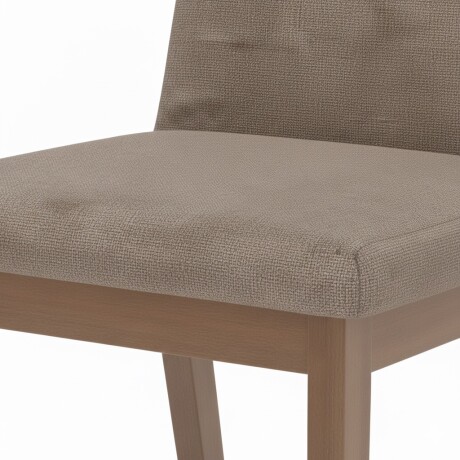 SILLA TAPIZADA PACK X 2 CARAMELO CACAO
