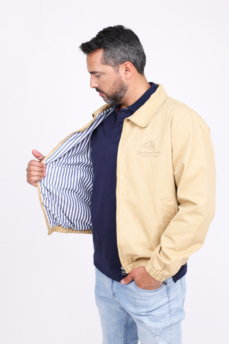 Campera Hombre Beige