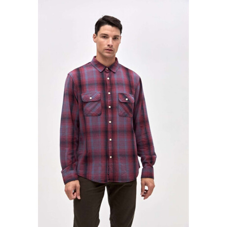 Sobrecamisa Jeremy Burgundy