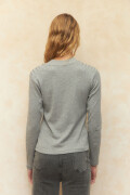POLERA MOLITA Gris Melange