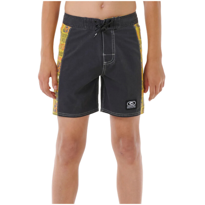 Boardshort Rip Curl Future Evolution Mirage - Boy- Negro Boardshort Rip Curl Future Evolution Mirage - Boy- Negro