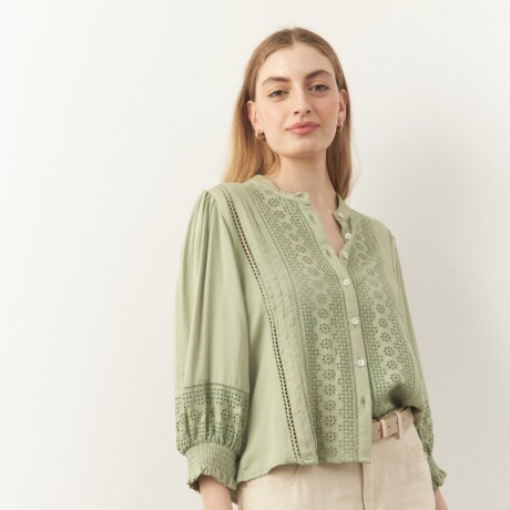 CAMISA ASTRID Verde Hierba