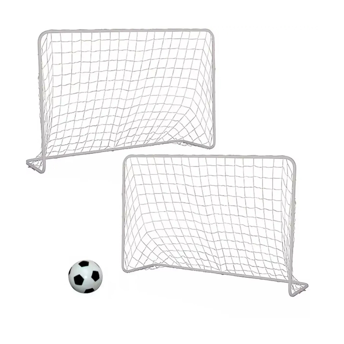 Set 2 Arcos de Futbol de Metal 