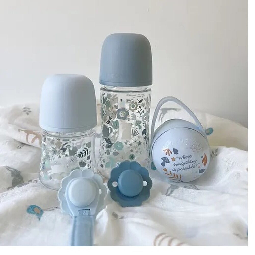 Biberón fisiológico 150ml Suavinex Wonder Celeste