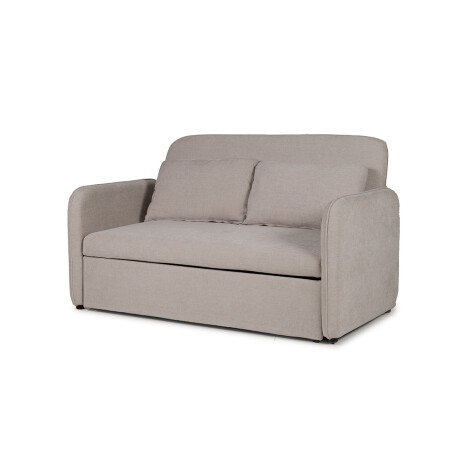 Sofá Cama Spazio - Tela Microfibra 153 (Greige)