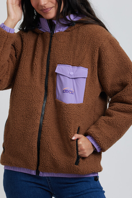 CAMPERA CAMILE DIXIE MarrÓn