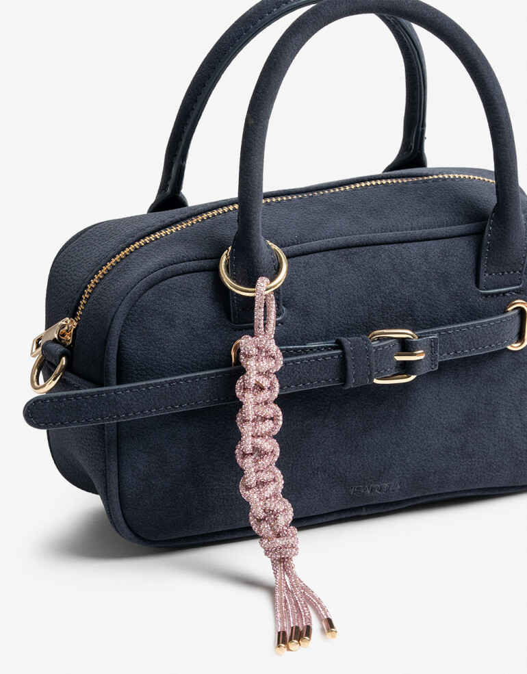 Llavero Strass Llavero Y Bag Charm De Strap Strass - Rosa Claro