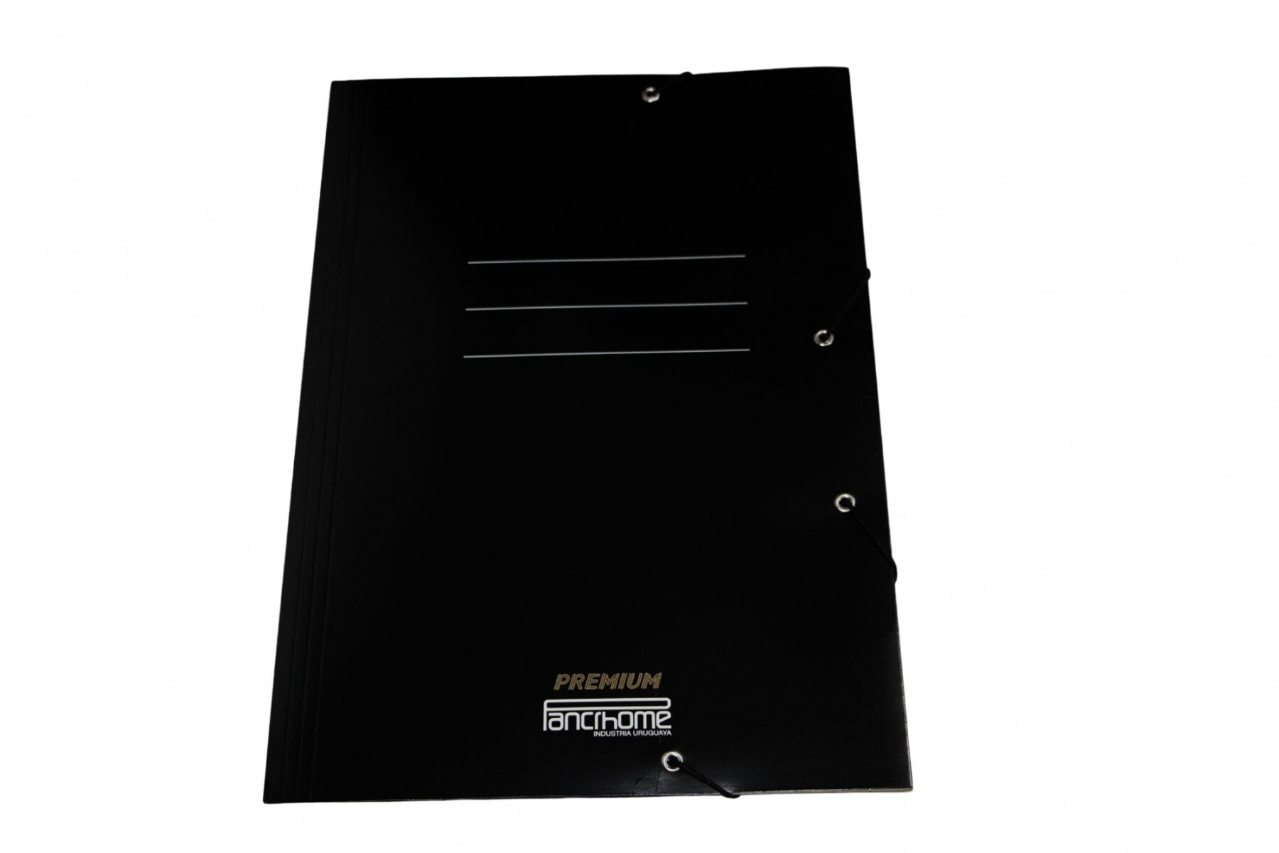 CARPETA CON ELASTICO PREMIUM 309 COLOR NEGRO 