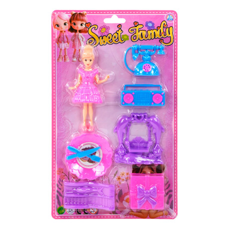 Muñeca con accesorios Muñeca con accesorios