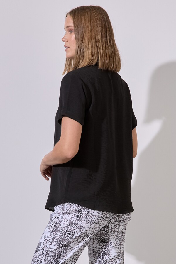 Blusa Gasa Colors NEGRO