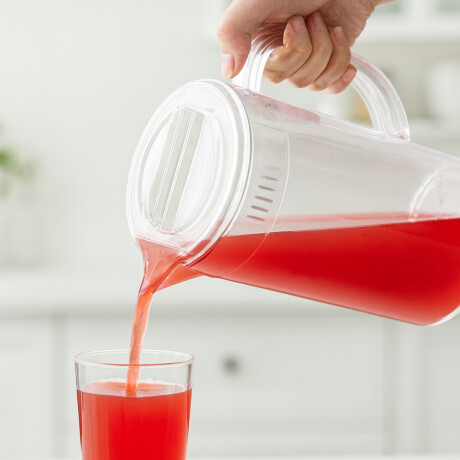 Jarra con tapa policarbonato transparente 1.9 lts Jarra con tapa policarbonato transparente 1.9 lts