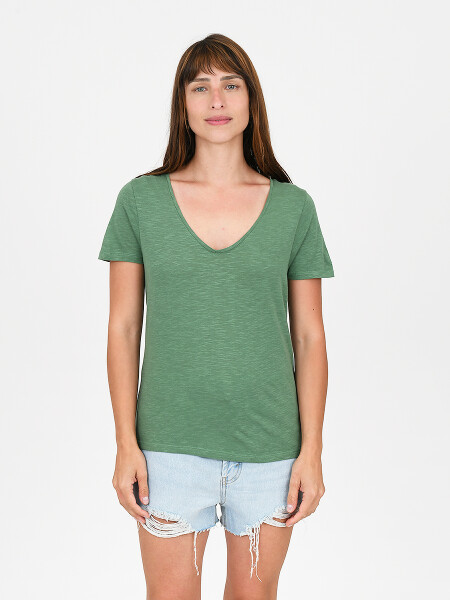 REMERA LUA V VERDE