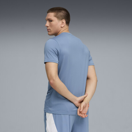 M TAD ESS Poly Tee 52715534 Celeste