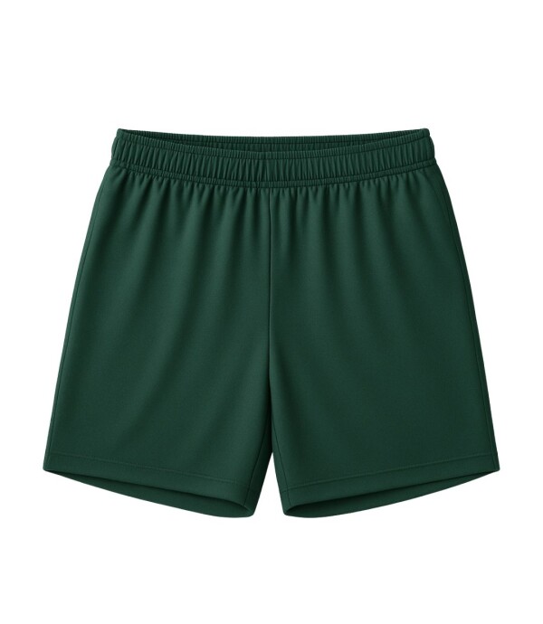 Short deportivo verde Blanco