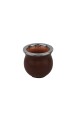Mate ceramica forrado chico Marron