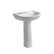 COLUMNA PEDESTAL BARI BLANCO LOZA SANITARIA BAÑO 000