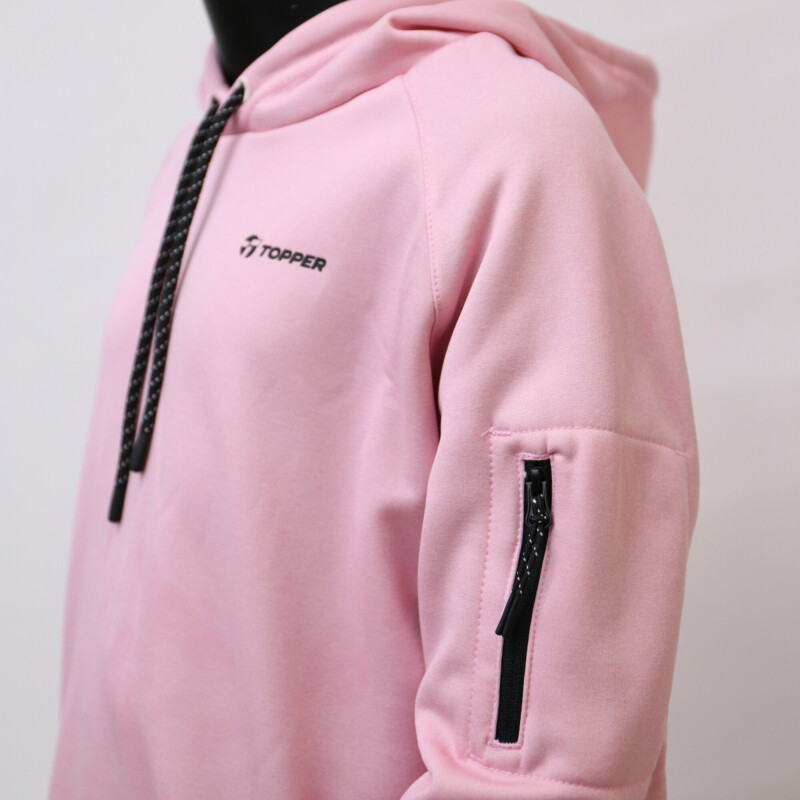 Canguro Infantil Topper Poly Fleece Rosa