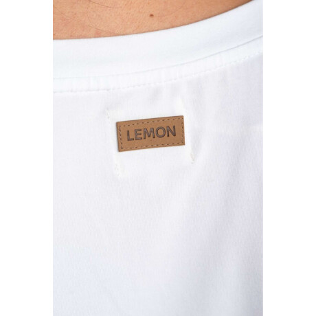 Remera Algodón Elastano Blanco