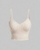 TOP ESCOTE EN V Beige