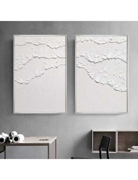 CUADRO CANVAS 60x90cm MARCO PINTURA OLAS CUADRO CANVAS 60x90cm MARCO PINTURA OLAS