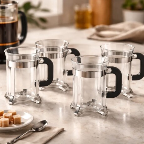 Set de 4 tazas de café Set de 4 tazas de café