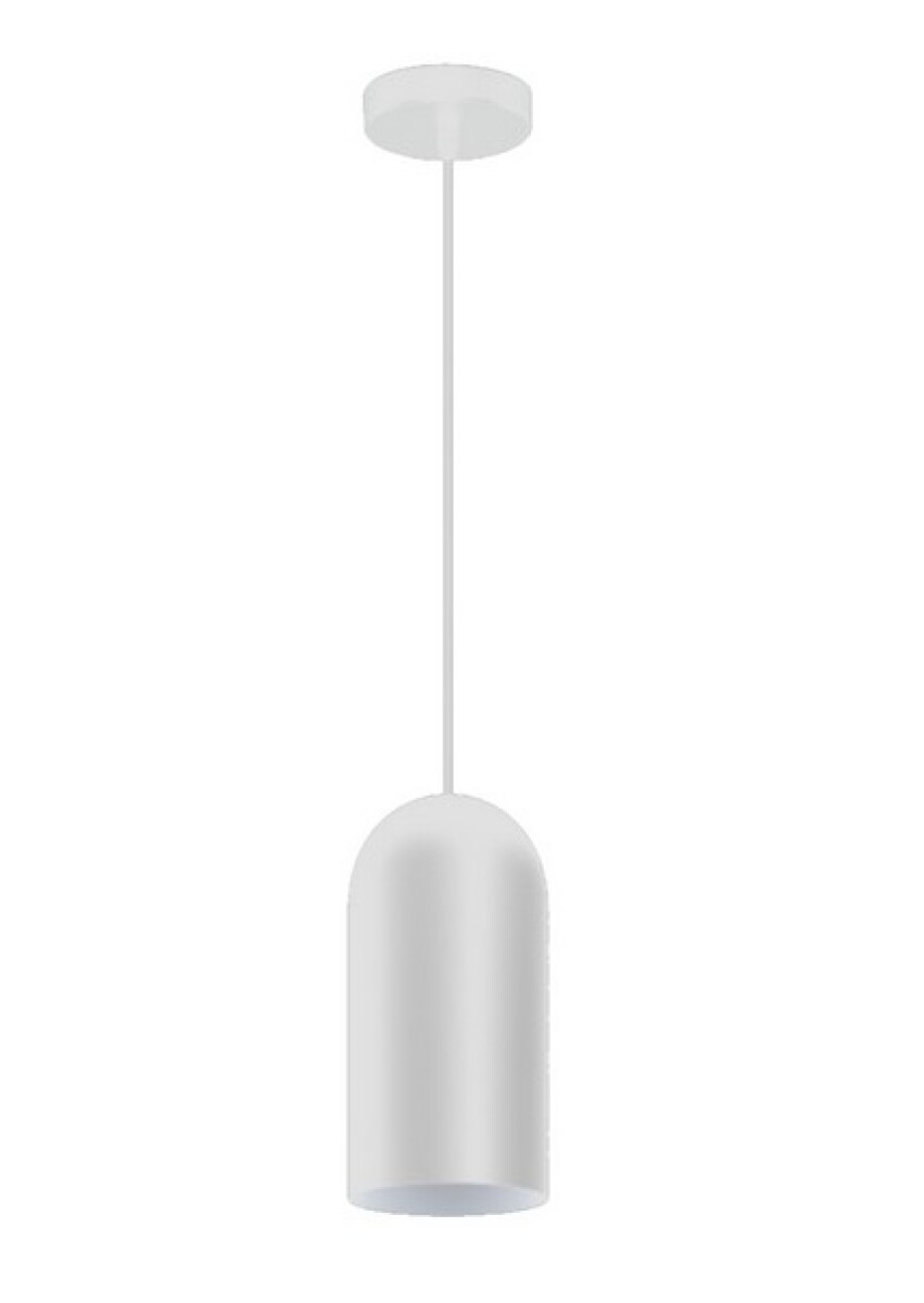 COLGANTE OTTO 1L E27 BLANCO OPACO 
