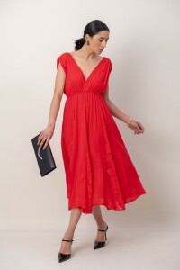 VESTIDO RITMO Rojo