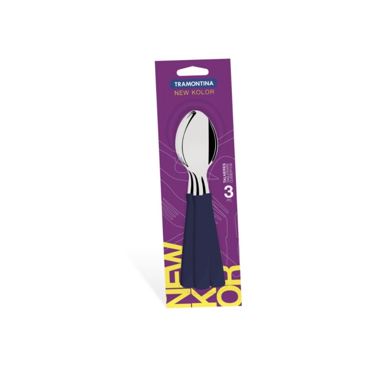 SET DE CUCHARAS TRAMONTINA X3 NEW KOLOR Sin color