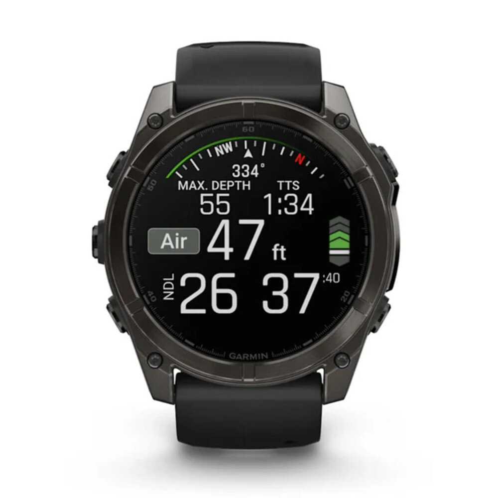 Fenix 8 - Unisex Carbon/grey