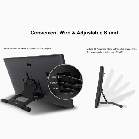 Veikk -Tableta Digitalizadora VK1560 - 15,6". 5080 Lpi. 001