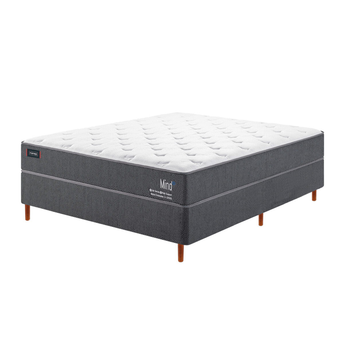 Sommier 2 PLAZAS Resortes Pocket 150 Kg - Mind 
