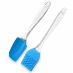 ESPATULA/BROCHA DE SILICONA SET x2 ESPATULA/BROCHA DE SILICONA SET x2