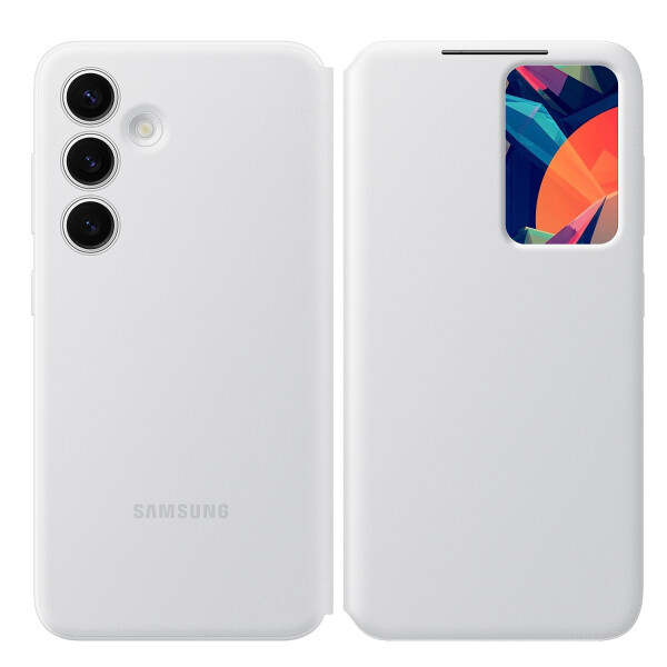 Estuche Protector Samsung S24 Smart View BLANCO