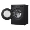 Lavarropas Inverter Carga Frontal 9Kg Negro - Modelo WM9OBVF6 - Lg Lavarropas Inverter Carga Frontal 9Kg Negro - Modelo WM9OBVF6 - Lg