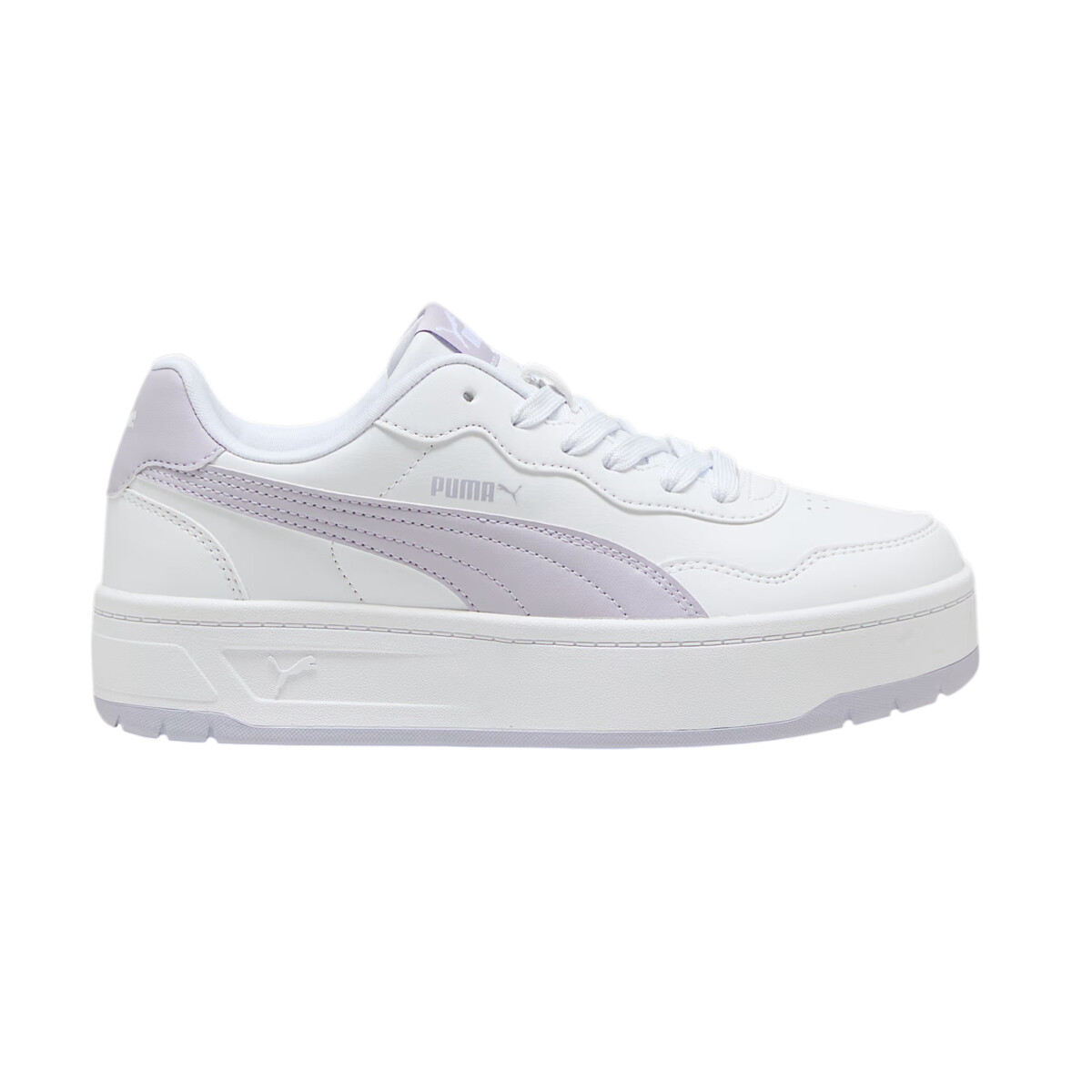 PUMA COURT LALLY SKYE - White & Lilac 