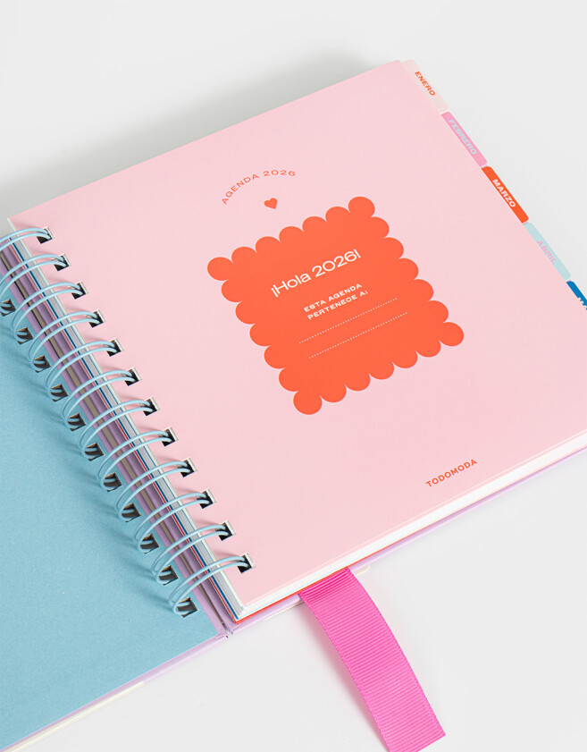 Agendas y Calendarios Estampados Agenda Perrito 2026 - Violeta Lila