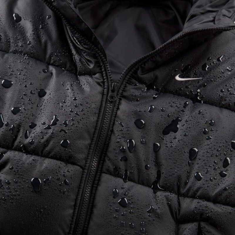 Abrigo Nike Sportswear Classic Puffer de Mujer Negro