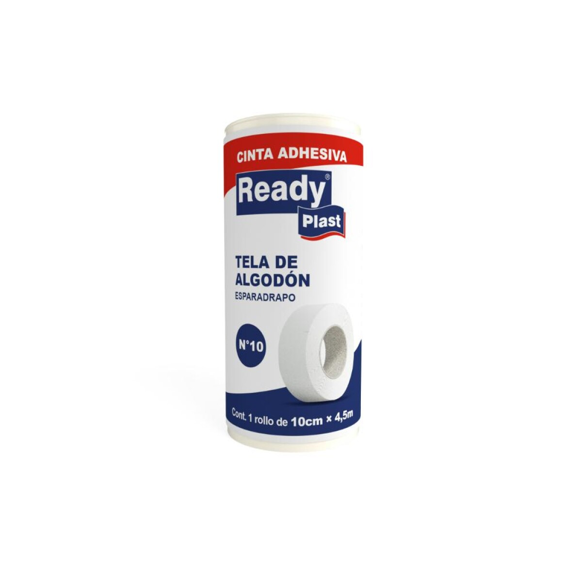 Cinta Adhesiva ReadyPlast Tela De Algodón N°10 
