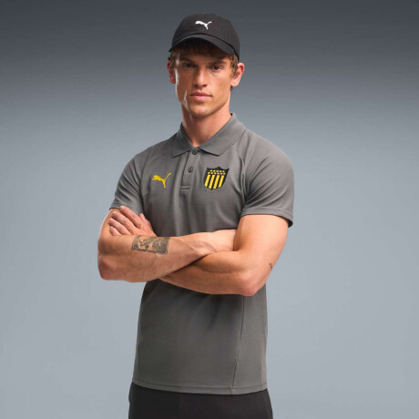 Polo Cap Evostripe de Hombre Gris