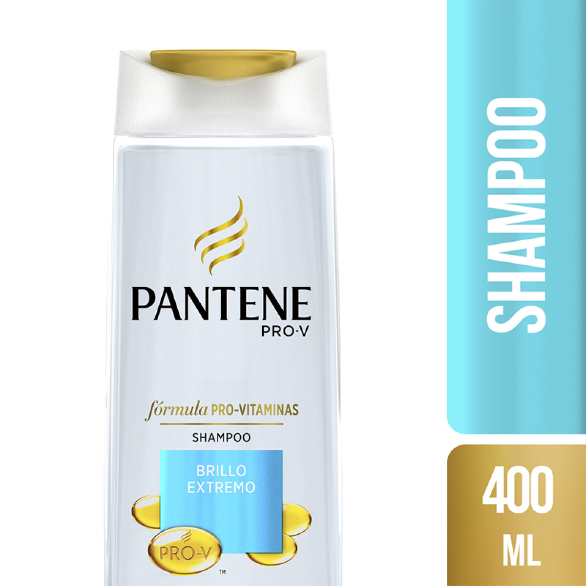 Pantene shampoo Brillo extremo - 400 ml 