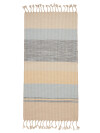 Alfombra BJERK 70x140 rayas beige/azul Alfombra BJERK 70x140 rayas beige/azul