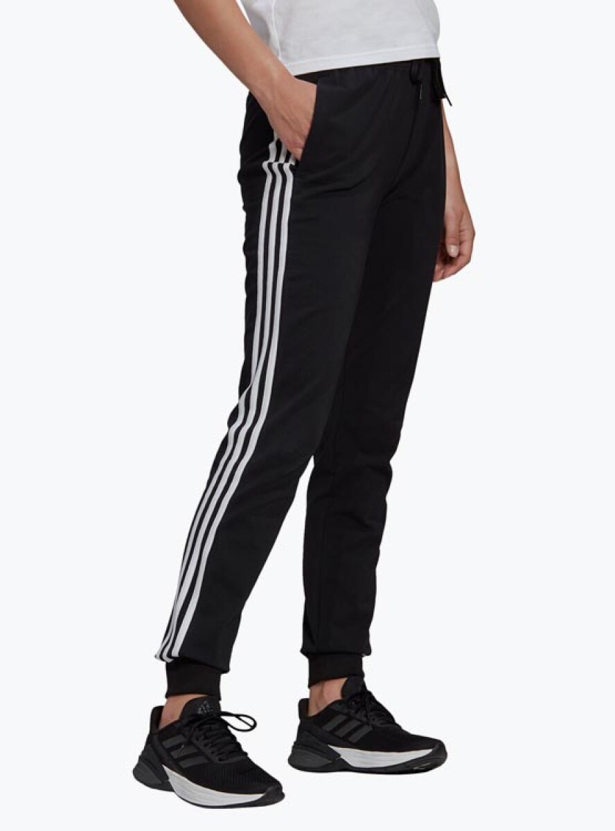 Pantalon de Mujer Adidas Pantallón W 3S SJ - Negro - Blanco 