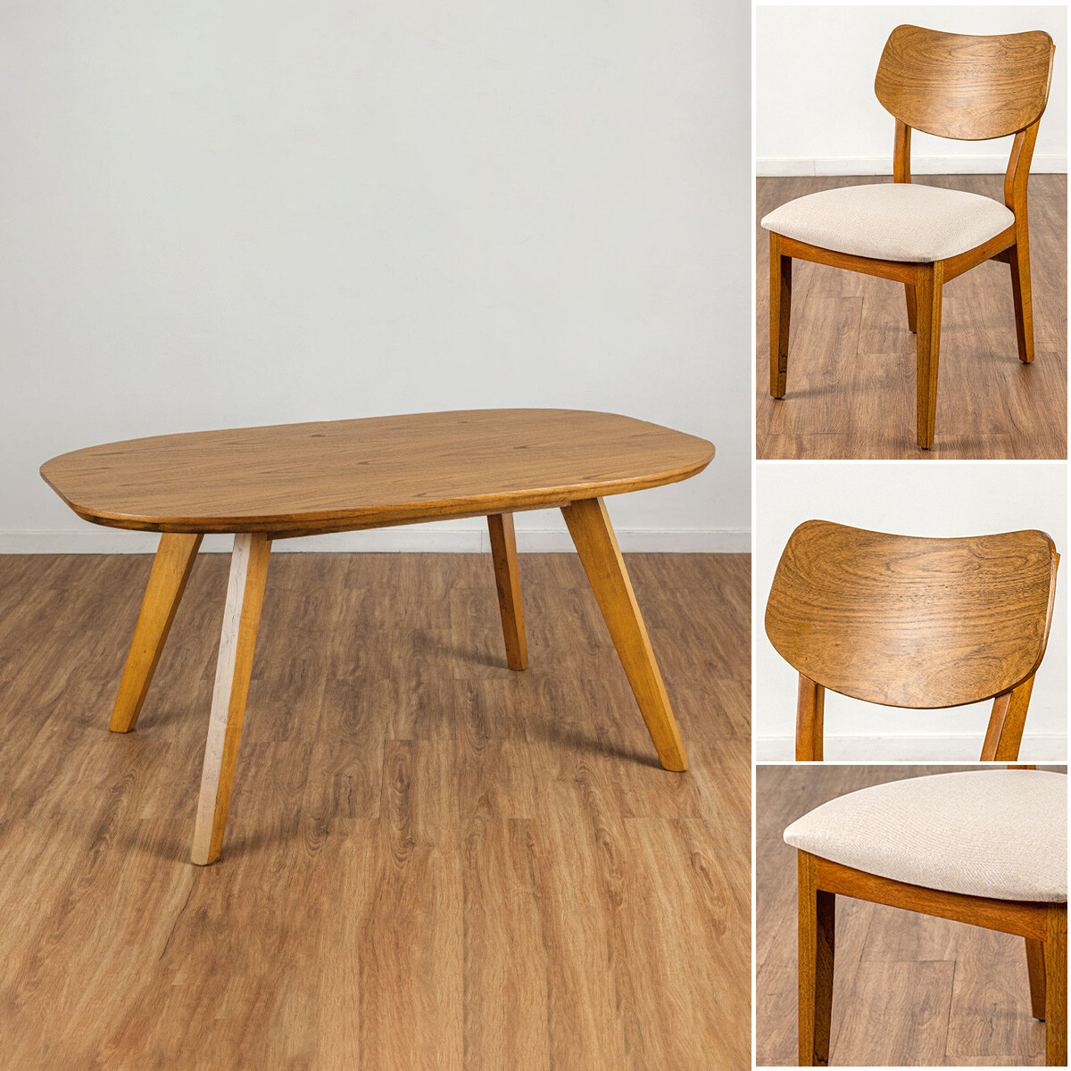 JUEGO COMEDOR NEW XS10/6 - CRUDO 305530/SE (CD) 