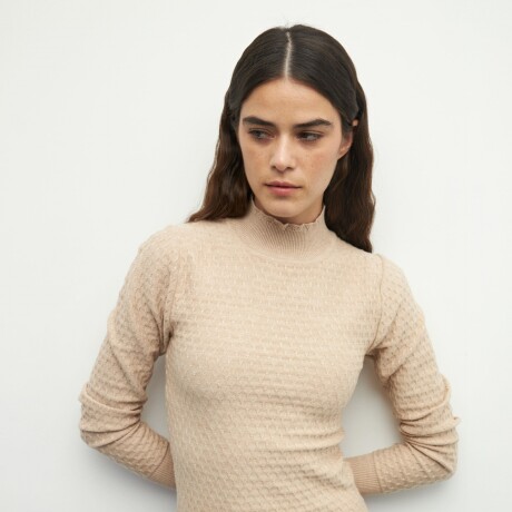 POLERA HAVANNA Beige Melange