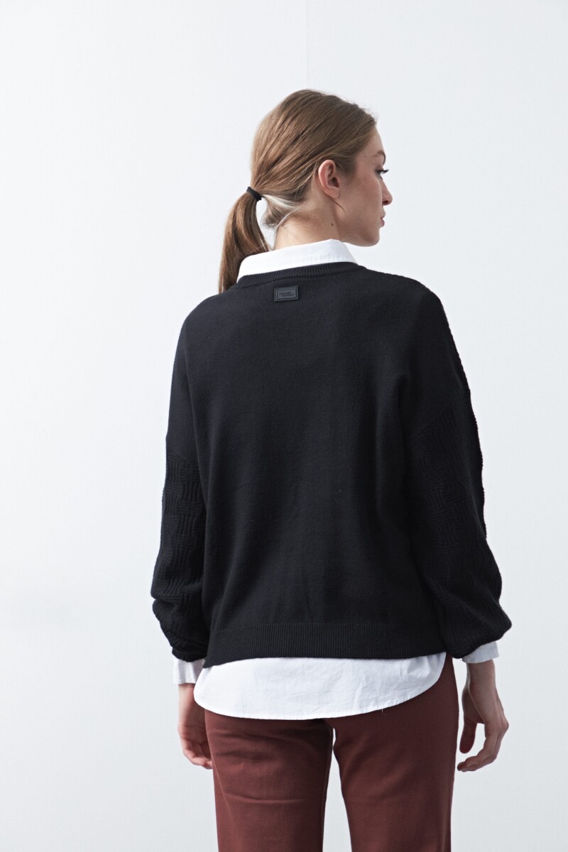 SWEATER CHESS Negro
