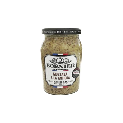 Mostaza dijon Amphore 210g Bornier Mostaza Dijon Amphore 210g Bor
