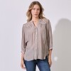 Blusa Crochet KHAKI