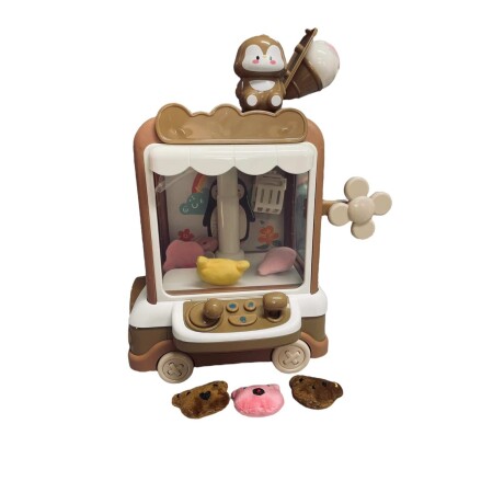 Máquina Atrapa Peluches Interactivo de Pingüino 001