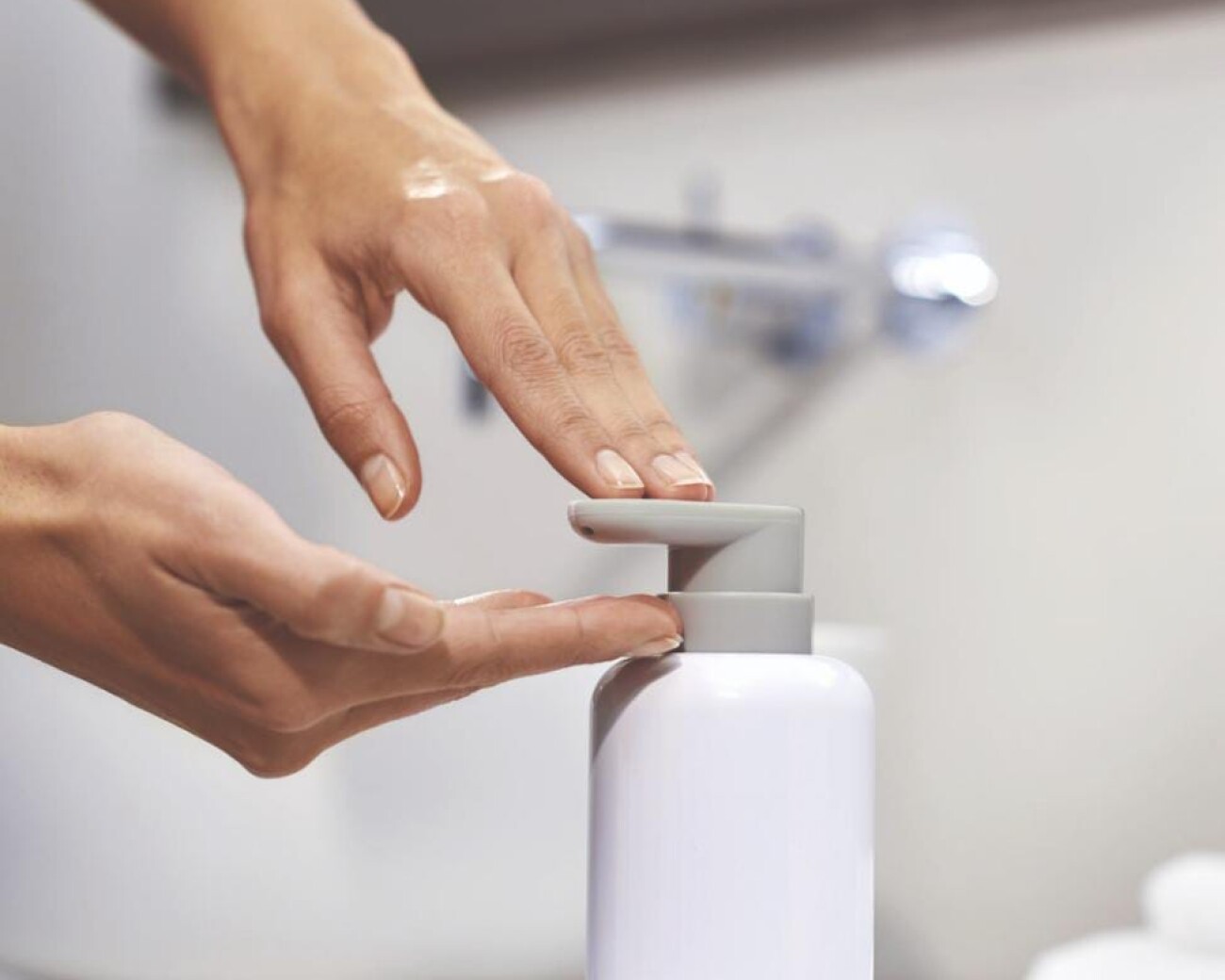 Dispensador de jabón – Blanco - Joseph Duo Dispensador de jabón – Blanco - Joseph Duo